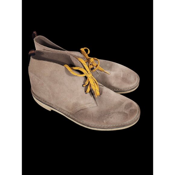 Clarks Desert Trek Mens Chukka Boot Suede Leather Comfort Luxe Neutral 10 main image 4